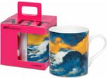 Tazza KöNitz High Crash Wave - Emil Nolde, In Confezione Regalo, Bone China, Blu, 400 Ml, 11 5 004 2792