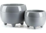 Howhomely | Fioriera - Botanica - Grigio - Design Elegante - Robusta E Di Facile Manutenzione - Vasi Da Fiori