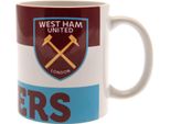 West Ham United Fc - Tazza Da Caffè "The Hammers"" TA11435 (Taglia Unica) (Rosso Vino/Blu Cielo/Bianco)"