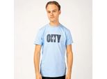 Maglietta Manchester City Thunder Per Adulti - Taglia S / Small - Maglia Da Tifoso Del Man City - Maglietta Da Uomo City - Prodotto Ufficiale