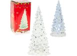 Albero Di Natale Luminoso Led Elegante Figurina Decorativa Di Natale Regalo