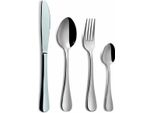 Set Di Posate Comas North M 24 Pezzi, Acciaio Inossidabile 18/10, Colore Argento, 7120