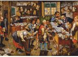 D-Toys Brueghel Pieter Il Giovane: Pagamento Della Decima, 1617-1622 - 1000 Pezzi