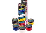 Inchiostro Per Stampa A Blocchi Di Tessuto Essdee, Colori Primari, Confezione Da 5 X 150 Ml.