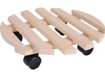Montagne Russe In Legno Ø 35 Cm, Naturale Portata: 25 Kg, Legno Di Faggio