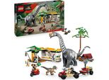 Lego Jurassic World 76973 Il Viaggio Del Raptor E Del Titanosauro