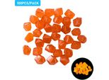 100 Pezzi Di Pietre Luminose - Pietre Decorative Fluorescenti A Forma Di Diamante Per Acquari, Giardini, Illuminazione Di Sentieri E Decorazioni Per Esterni