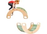 Altalena Montessori In Legno Per Bambini, Celadon, 100Kg