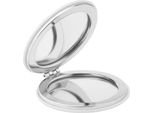 Midocean - Specchio A Mano "Glow"", Pu, Rotondo MO935 (Taglia Unica) (Bianco)"