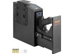Cassaforte Per Pistole Montata, Cassaforte Biometrica Per Pistole Con Tre Opzioni Di Accesso Rapido Per Impronte Digitali, Password E Chiavi, Cassaforte Per Pistola Per 1 Pistola Per Zuhau