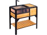 Recinto Per Tartarughe Casa Per Tartarughe Terrario In Legno 850X500X825Mm