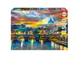 Educa Puzzle Basilica Di San Pietro E Ponte Degli Angeli 1500 Pezzi