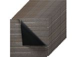 Vevor Quadrotte Di Moquette 609,6 X 609,6 X 6 Mm, Confezione Da 24, Moquette Modulare Con Una Superficie Di 9 M², Pavimentazione In Moquette, Facile Sostituzione Fai Da Te Per Soggiorno E Ufficio, Marrone Scuro