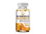 Magnesio Glicinato 400 Mg (120 Capsule) Integratore Alimentare, Sonno, Stress, Ansia, Nervi, Muscoli, Recupero, Salute Muscolare, Salute Dei Nervi