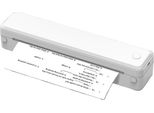 Inf Mini Stampante Termica A4 200Dpi - Stampante Portatile Wireless Per Tatuaggi Bianco