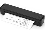 Inf Mini Stampante Termica A4 200Dpi - Stampante Portatile Wireless Per Tatuaggi Nero