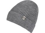 Roeckl Beanie Berretto Pure Merino Beanie Flanell Grigio