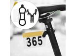 Vgeby Supporto Per Torcia Da Bicicletta, Supporto In Plastica Per Torcia Da Bicicletta, Supporto A Clip, Accessorio Per Bicicletta Da Strada