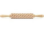 Folkroll Mattarello Motivo Bassotto, Medio, 37 Cm, Mattarello, Rullo Per Goffratura, Motivo, Rullo, Legno Di Faggio, 892943