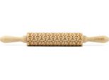 Folkroll Mattarello Motivo Coniglietto Pasquale, Medio, 37 Cm, Mattarello, Rullo Per Goffratura, Motivo, Rullo, Legno Di Faggio, 892547