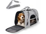 Mobiclinic Pets, Cassa Per Cani, Bronco, Cinghia Per Trolley, Ventilazione, Multi Accesso, Regolabile, 48X25X30 Cm, , Trasporto Di Cani E Gatti, Adatta Per Valigie