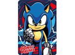 Coperta Blu Per Bambini Sonic The Hedgehog