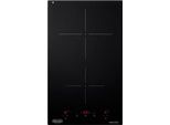 De'longhi Pin 32 Piano Cottura Nero Da Incasso 30 Cm A Induzione 2 Fornelli