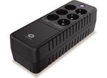Conceptronic ZEUS09E Conceptronic Zeus Usv 850VA 490W Schuko Dc Start/Lan Sw