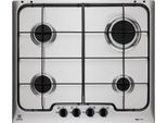 Electrolux RGG6242OOX Piano Cottura Acciaio Inox Da Incasso 59 Cm Gas 4 Fornelli