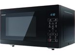 Sharp YC-MS51E-B Mikrowellenherd Schwarz Nur Mikrowelle Flache Oberfläche 25 l 900 W
