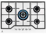 Electrolux KGG75362W Piano Cottura Bianco Da Incasso 75 Cm Gas 5 Fornelli