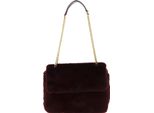 Ted Baker Borsa A Tracolla Borsetta Anilie Detail Faux Fur Shoulder Bag Wine Bordeaux