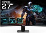 Gigabyte GS27FC Monitor Gaming Curvo 27" Fhd - 1920 X 1080, 180Hz, 1Ms, 250 Cd/M², Freesync Premium, Hdr Ready, Hdmi 2.0, Displayport 1.4"