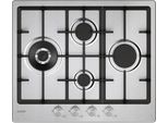Candy Moderna CHG6D4WTX Piano Cottura Acciaio Inox Da Incasso 59.5 Cm Gas 4 Fornelli