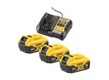 Dewalt Akku-Kit (3X 18V/5Ah Plus DCB1104) (DCB1104P3-QW)