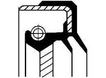 Corteco Anello Di Tenuta Per Albero Differenziale Simmerring 01017058B Posteriore Per Daf 75