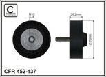 Caffaro 452-137 Puleggia Di Rinvio Cinghia Trapezoidale Dentata 76 Mm Per Vw Golf Vi (5K1) Polo Hatchback (6R1, 6C1) Golf Plus (5M1, 521) Touran (1T3) Caddy Iii Station Wagon