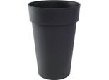 Eda Vaso Heute Toskana - 67L - Ø 46 X 65 Cm - Antracite