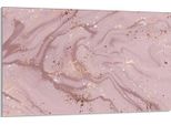 Piastra Di Copertura Del Piano Cottura 80X52Cm 1 Pezzo In Ceramica, Rosa Marmo