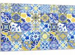 Piastra Di Copertura Per Piano Cottura 80X52Cm 1 Pezzo In Ceramica Per Copertura Piano Cottura, Colore Mosaico