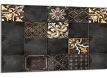 Piastra Di Copertura Del Piano Cottura 80X52Cm 1 Pezzo Di Copertura Del Piano Cottura In Ceramica, Mosaico Ardesia