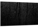 Piastra Di Copertura Del Piano Cottura 80X52Cm Coperchio Del Piano Cottura In Ceramica 1 Pezzo Paraspruzzi, Nero A Gocce