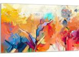 Piastra Di Copertura Del Piano Cottura 80X52Cm 1 Pezzo Copertura Del Piano Cottura In Ceramica Paraspruzzi, Pezzo Colorato