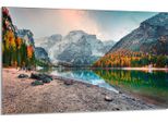 Piastra Di Copertura Per Piano Cottura 80X52Cm 1 Pezzo In Ceramica Per Copertura Piano Cottura, Paesaggio Montagne