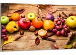 Piastra Di Copertura Del Piano Cottura 80X52Cm 1 Pezzo In Ceramica, Paraschizzi, Color Frutta