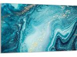 Piastra Di Copertura Del Piano Cottura 80X52Cm 1 Pezzo Di Copertura Del Piano Cottura In Ceramica, Marmo Turchese