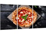 Piastre Copri Fornelli 3 Pezzi 30X52 Copri Piano Cottura In Ceramica Vetro, Legno Pizza