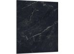 Piastra Di Copertura Del Piano Cottura 40X52 Coperchio Del Piano Cottura In Ceramica Paraspruzzi Piatto In Vetro Tagliere Decorativo, Marmo Nero