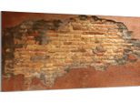 Piastra Di Copertura Del Piano Cottura 90X52 Coperchio Del Piano Cottura In Ceramica Paraspruzzi Piatto In Vetro Tagliere Decorativo, Arancione Mattone