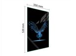Tagliere In Vetro 35X52 Bird